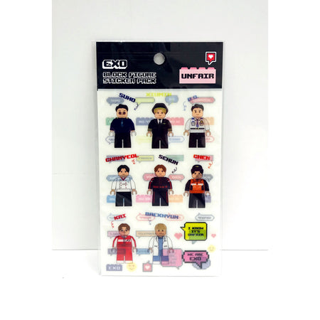 EXO BLOCK FIGURE STICKER PACK