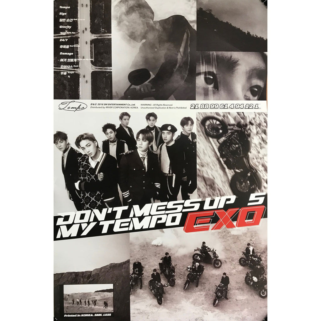 exo tempo ポスター サイズ