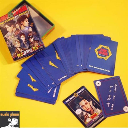 MUSIC PLAZA Goods EXO</strong><br/>THE POWER OF MUSIC SOLUTION CARD SET<br/>SM TOWN SUM OFFICIAL GOODS