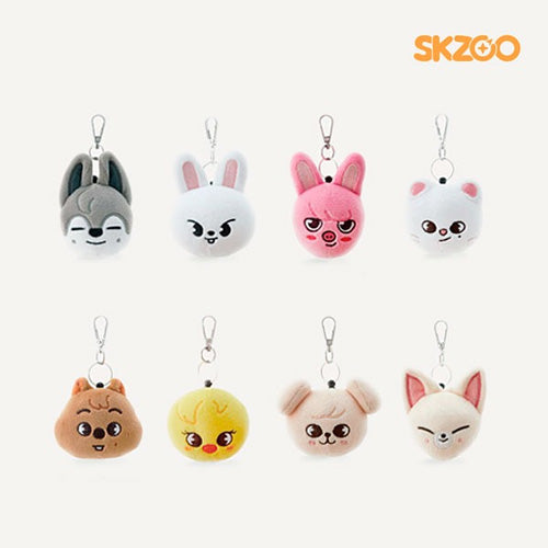 STRAY KIDS x SKZOO [ 애 ] MINI FACE KEYRING