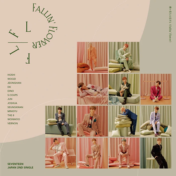 SEVENTEEN 2ND JAPANESE SINGLE [ FALLIN' FLOWER ] STANDARD VERSION