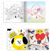 MUSIC PLAZA Photo Book BT21 COLORING BOOK + STICKERS