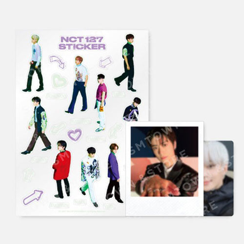 엔시티127 | NCT 127 [ STICKER ] PHOTO + GLOW IN THE DARK STICKER SET