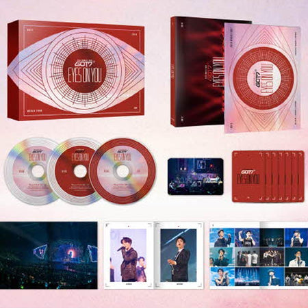 MUSIC PLAZA DVD 갓세븐 | GOT7 2018 WORLD TOUR [ EYES ON YOU ] Blu-ray