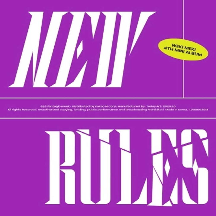 위키미키 | WEKI MEKI 4TH MINI ALBUM [ NEW RULES ]