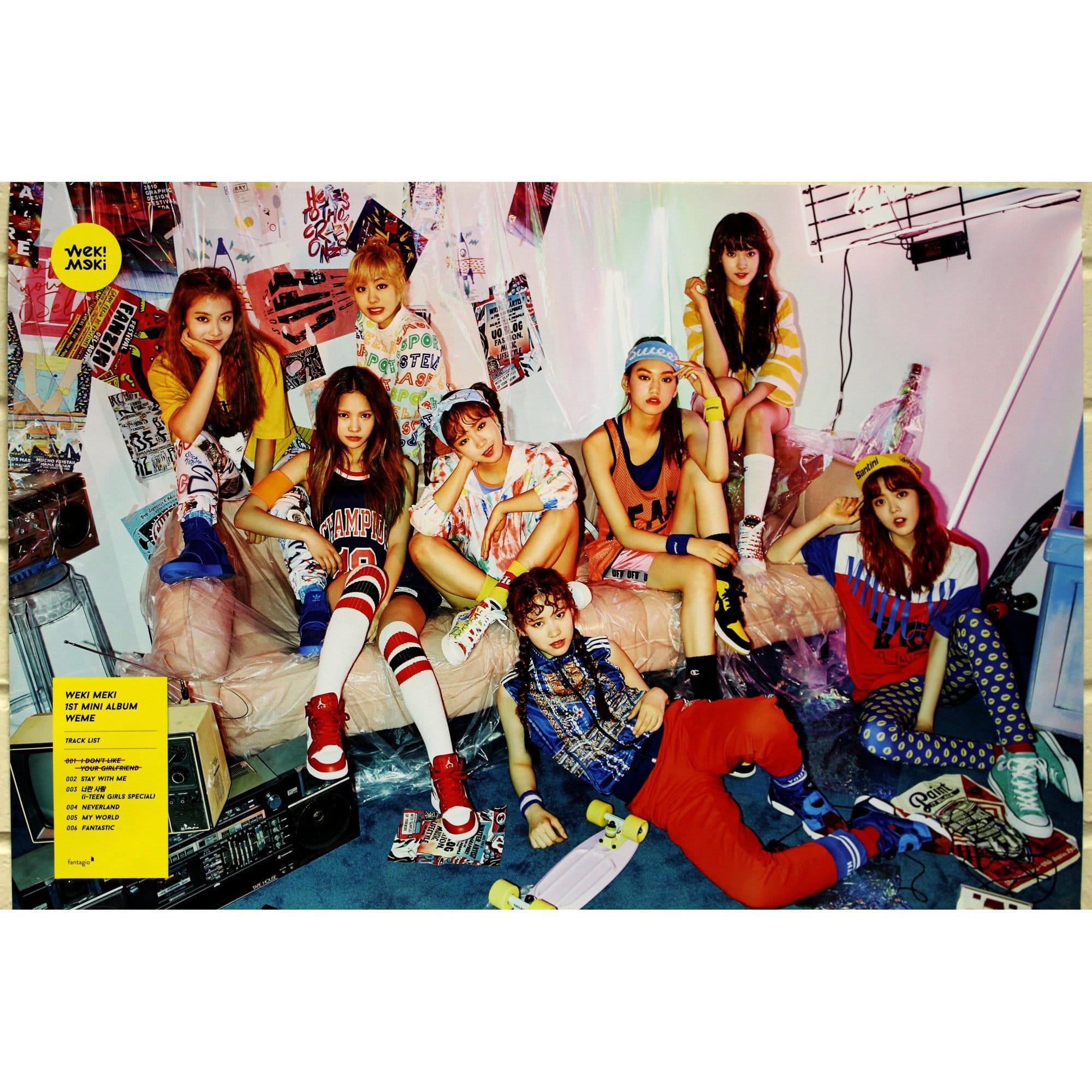 WEKI MEKI WEME MWAVE Signed outlet Autographed Album