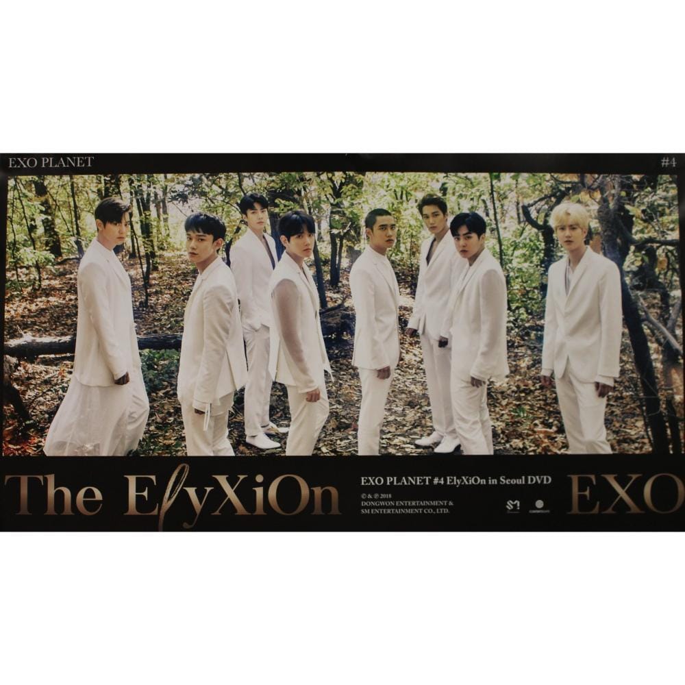 엑소 | EXO | 4TH CONCERT [ EXO PLANET #4 THE EXLYXION IN SEOUL ] ] | POSTER  ONLY - Music Plaza