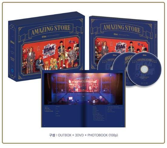 MUSIC PLAZA DVD B1A4 | 비원에이포 | 2014 LIMITED SHOW - AMAZING STORE DVD