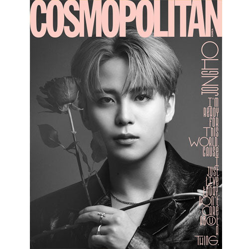 코스모폴리탄 | COSMOPOLITAN 2023-8 [ ATEEZ ]+1 POSTCARD(RANDOM)