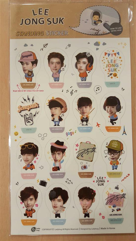 MUSIC PLAZA Goods <strong>이종석 | LEE, JONGSUK</strong><br/>STANDING STICKER<br/>