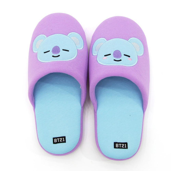 MUSIC PLAZA Goods KOYA BT21 x HOMEPLUS OFFICIAL INDOOR SLIPPERS