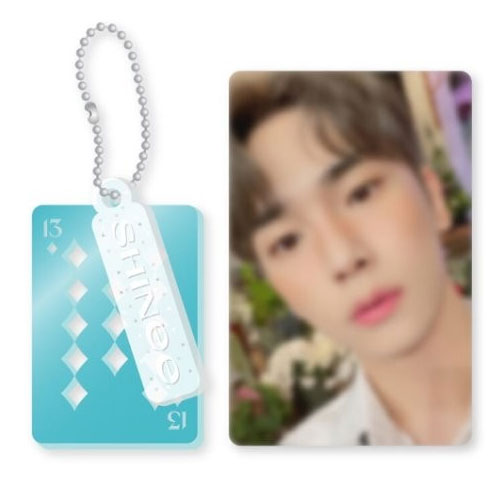 샤이니 | SHINEE [ 13TH ANNIVERSARY SPECIAL ] ACRYLIC KEY RING + PHOTO CARD