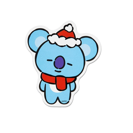 MUSIC PLAZA Goods WINTER BT21 [ KOYA ] MESSAGE CARD