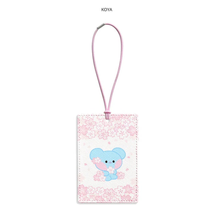 BT21 [ MININI CHERRY BLOSSOM ] TRAVEL TAG