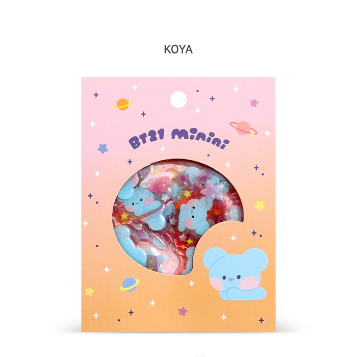 BT21 [ MININI ] FLAKE STICKER