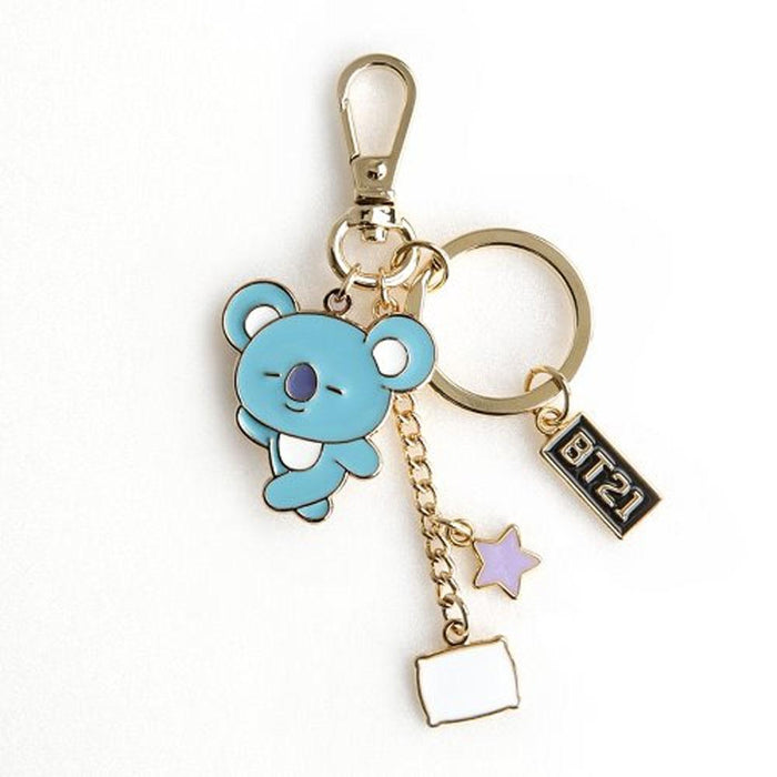 MUSIC PLAZA Goods KOYA BT21 METAL KEYRING | OFFICIAL MD