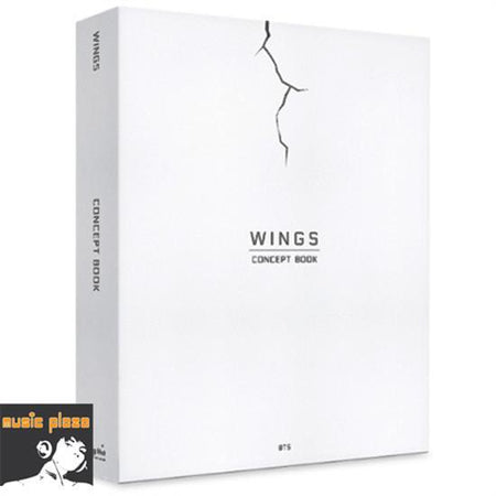 MUSIC PLAZA CD BTS | 방탄소년단 | LIMITED EDITION BTS WINGS CONCEPT BOOK - NEW