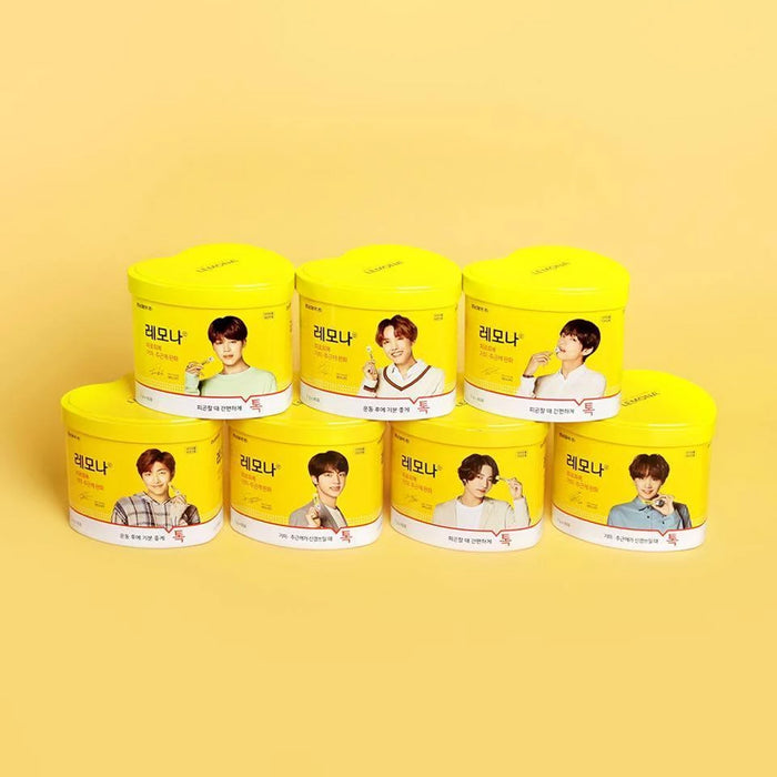 BTS* LEMONA VITAMIN HEART CAN  /60 PCS