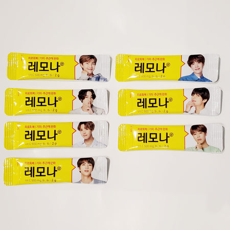 BTS* LEMONA VITAMIN POWDER STICK | 7 PCS