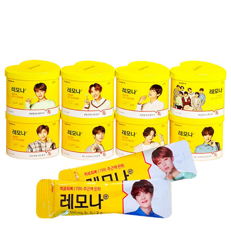 BTS* LEMONA VITAMIN HEART CAN  /60 PCS