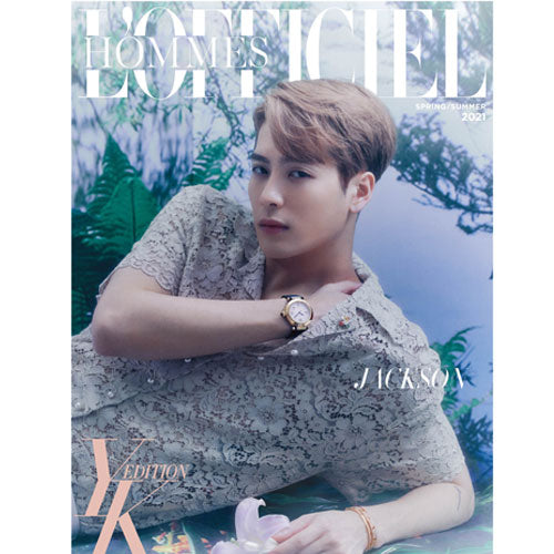 로피시엘 옴므 | L'OFFICIEL HOMMES 2021 S/S [ JACKSON ] YK EDITION