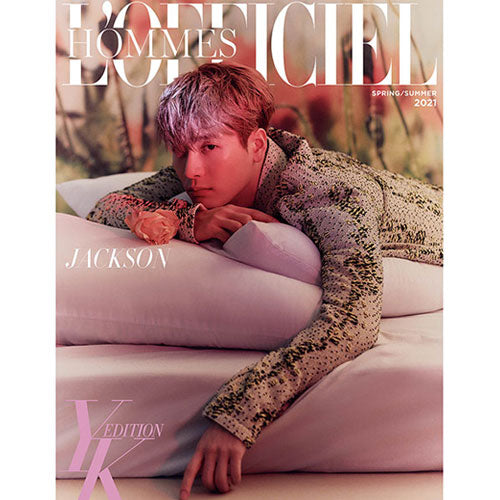 로피시엘 옴므 | L'OFFICIEL HOMMES 2021 S/S [ JACKSON ] YK EDITION