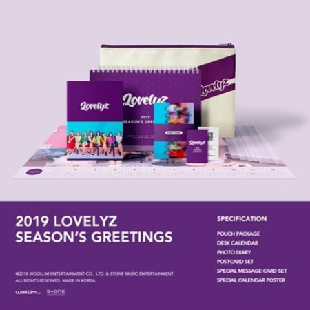 MUSIC PLAZA Photo Book SEASON’S GREETING ONLY LOVELYZ [ 2019 LOVELYZ SEASON’S GREETING ]