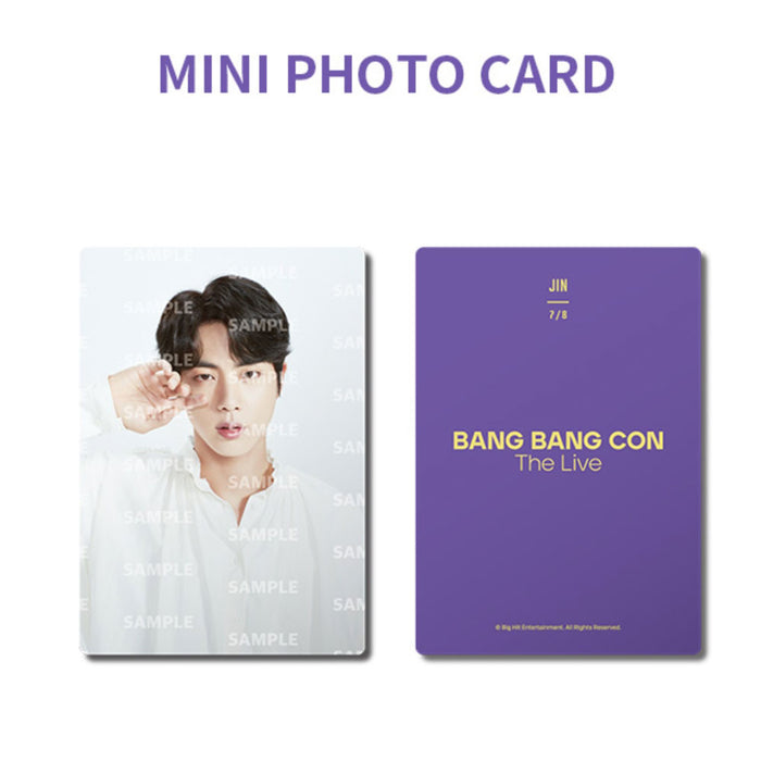 방탄소년단 | BTS [ BANG BANG CON : THE LIVE ] MINI PHOTO CARD SET