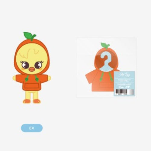 STRAY KIDS x SKZOO [ STAY IN STAY IN JEJU ] MINI PLUSH OUTFIT CITRUS VER.