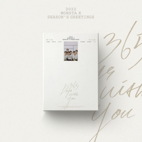 몬스타엑스 | MONSTA X [ 2022 SEASON'S GREETINGS ] DESK CALENDAR PACKAGE