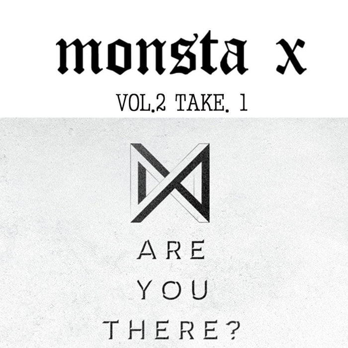 MUSIC PLAZA CD VER.I MONSTA X 2ND ALBUM - TAKE.1 [ ARE YOU THERE? ]