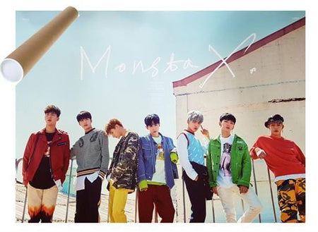 MUSIC PLAZA Poster 몬스타엑스 | MONSTA X | SHINE FOREVER | POSTER