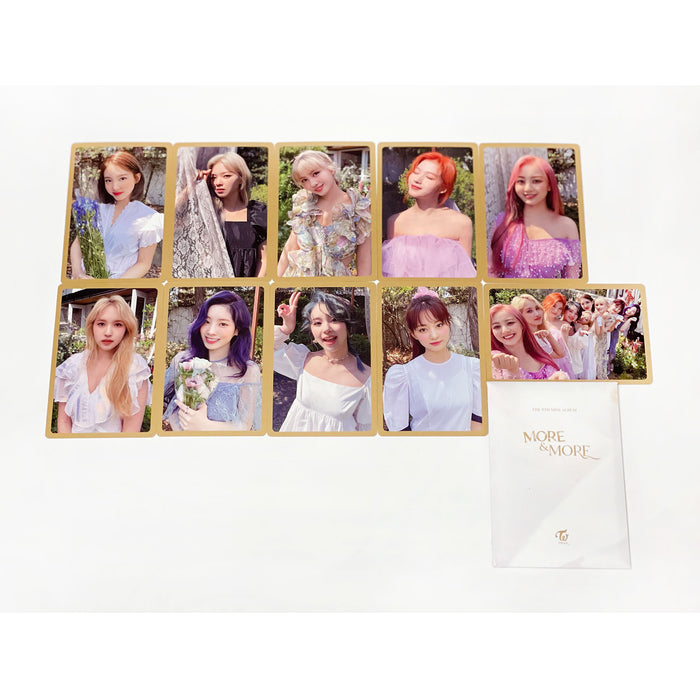 트와이스 | TWICE [ MORE & MORE ] PHOTOCARD SET (C VERSION)