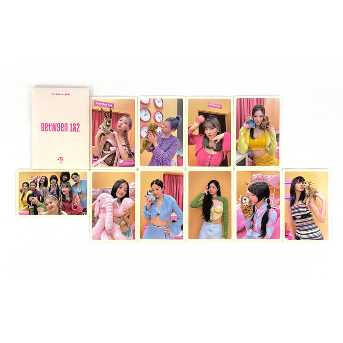 트와이스 | TWICE | [ BETWEEN 1&2 ] PHOTOCARD SET (ARCHIVE VER.)