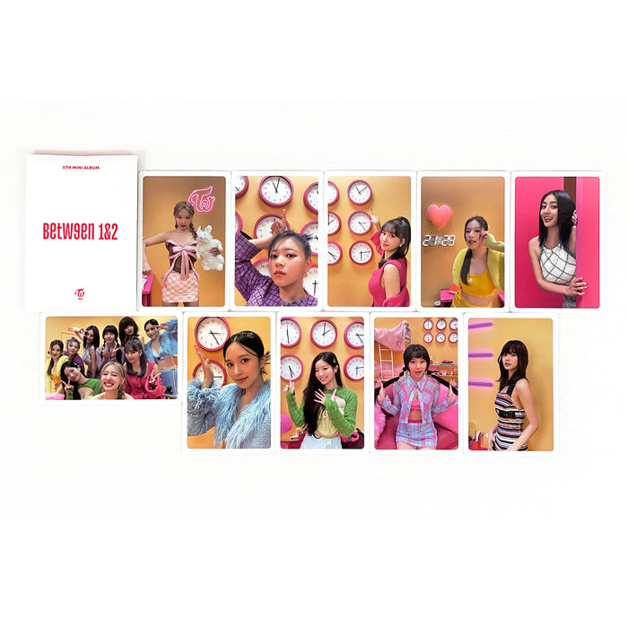 트와이스 | TWICE | [ BETWEEN 1&2 ] PHOTOCARD SET (COMPLETE VER.)