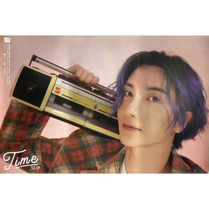 슈퍼쥬니어 | SUPER JUNIOR | 9TH ALBUM [ TIME SLIP ] | (LEETEUK VER.) POSTER ONLY