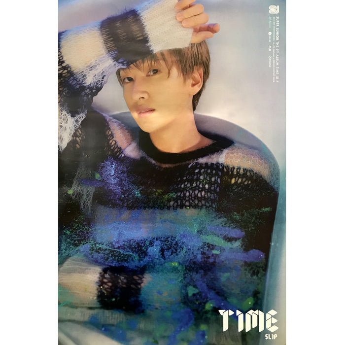 슈퍼쥬니어 | SUPER JUNIOR | 9TH ALBUM [ TIME SLIP ] | (EUNHYUK VER.) POSTER ONLY