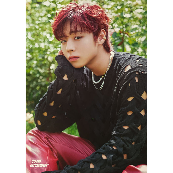 박지훈 | PARK JIHOON | 6TH MINI ALBUM [ THE ANSWER ] | (DAY VER.) POSTER ONLY