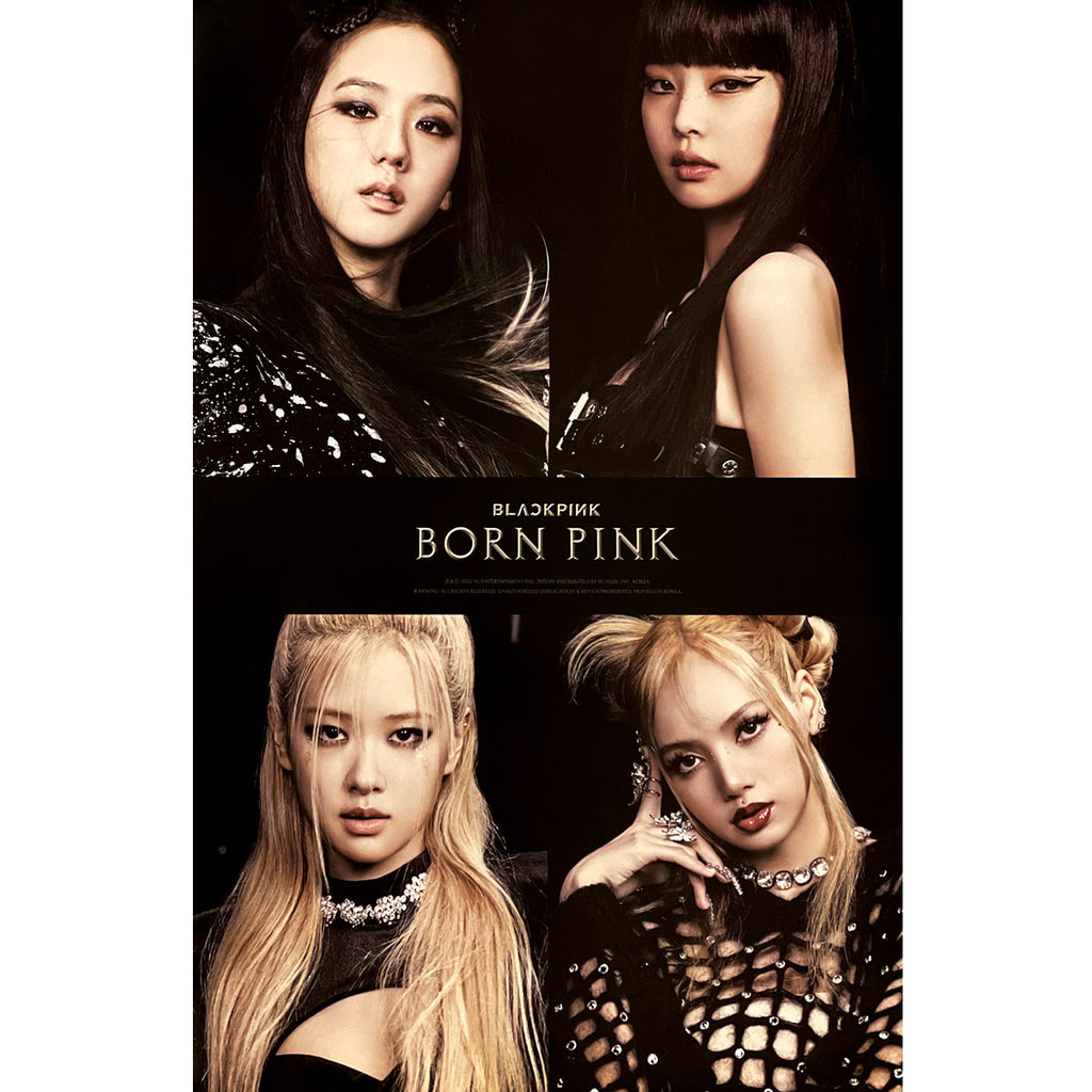 BLACKPINK - 2nd ALBUM [BORN PINK] BOX SET ver. Official Poster: PINK