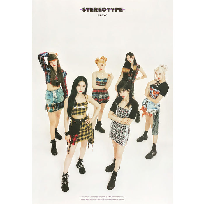 스테이씨 | STAYC | 1ST MINI ALBUM [ STEREOTYPE ] | (A-2 VER.) POSTER ONLY