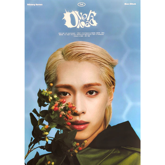 엑스디너리 히어로즈 | XDINARY HEROES | 2ND MINI ALBUM [ OVERLOAD ] | (GAON) POSTER ONLY