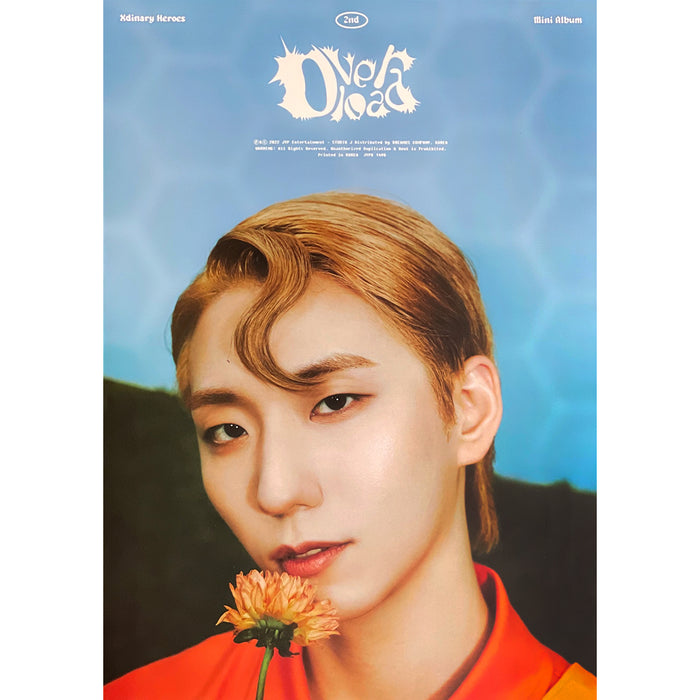 엑스디너리 히어로즈 | XDINARY HEROES | 2ND MINI ALBUM [ OVERLOAD ] | (GUNIL) POSTER ONLY