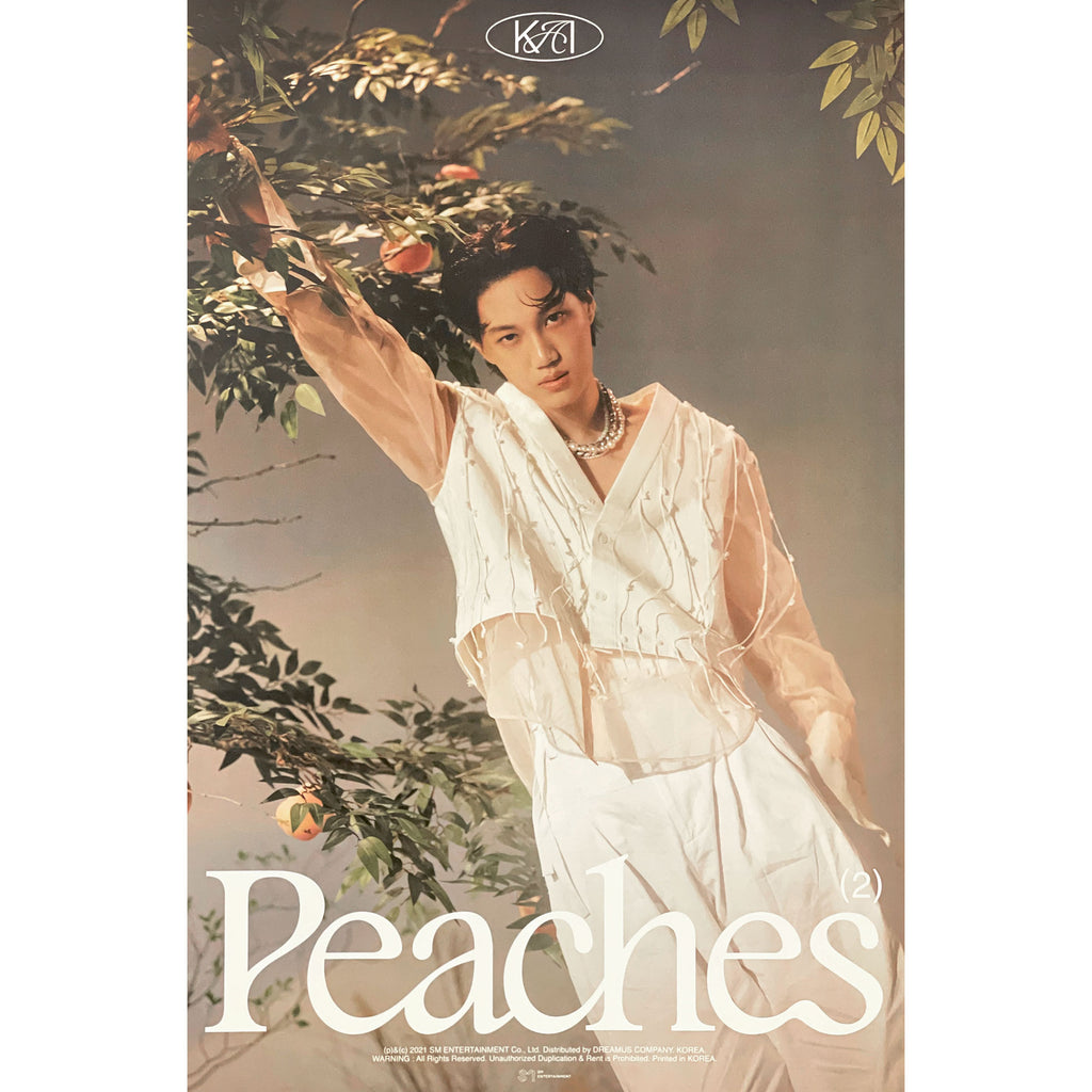 KAI - 2nd Mini Album [Peaches] Peaches Ver. Official Poster Peaches Ver.
