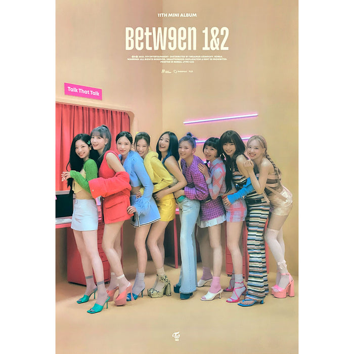 트와이스 | TWICE | 11TH MINI ALBUM [ BETWEEN 1 & 2 ] | (ARCHIVE VER.) POSTER ONLY