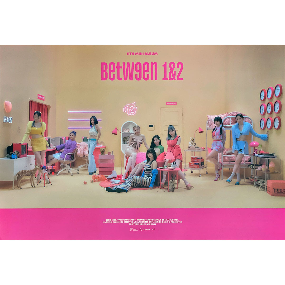 Twice Mini Album store 'Between 1&2' - Complete Ver.