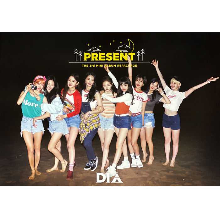 다이아 | DIA | 3RD MINI ALBUM REPACKAGE [ PRESENT ] | (GOOD NIGHT VER.) POSTER ONLY