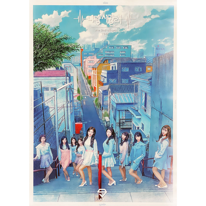 다이아 | DIA | 2ND ALBUM [ YOLO ] | (PINK DIA VER.) POSTER ONLY