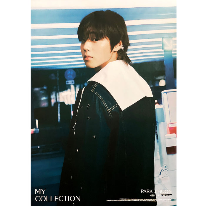 박지훈 | PARK JIHOON | 4TH MINI ALBUM [ MY COLLECTION ] | (REALISM - A VER.) POSTER ONLY