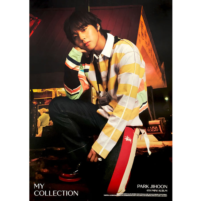 박지훈 | PARK JIHOON | 4TH MINI ALBUM [ MY COLLECTION ] | (CUBISM - B VER.) POSTER ONLY