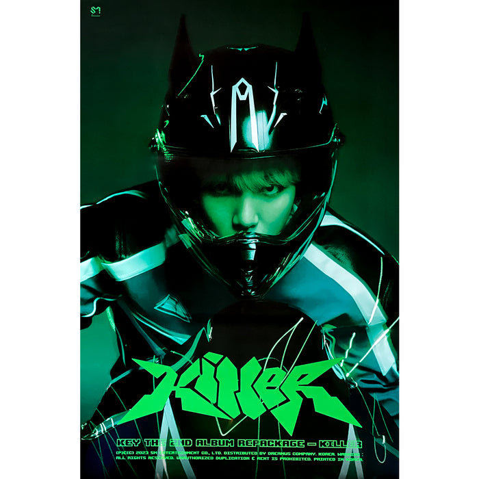 키 | KEY | 2ND ALBUM REPACKAGE [ KILLER ] | (CRT VER.) POSTER ONLY